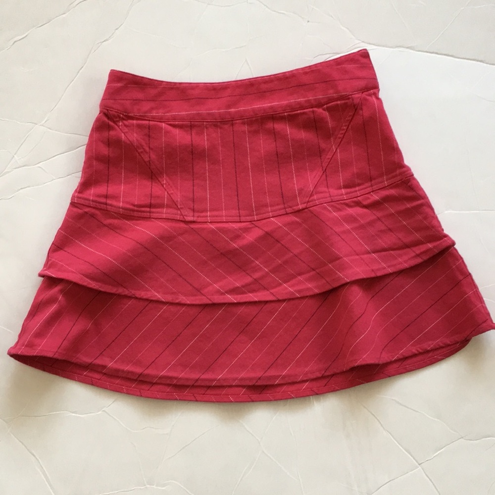 Bisou Bisou Michele Bohbot Women Pink Skirt size 2